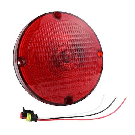 Grote Stt Lamp- 7 Red- School Bus- Dble Contac, 50132 50132